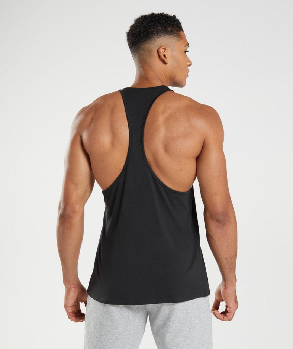 Stringers Gymshark Block Hombre Negras | CO 3556ILH